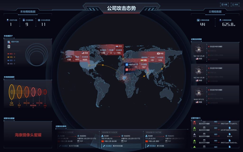 HFish 蜜罐搭建使用