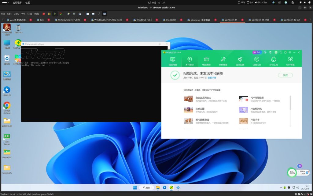 最新后渗透免杀工具 RingQ