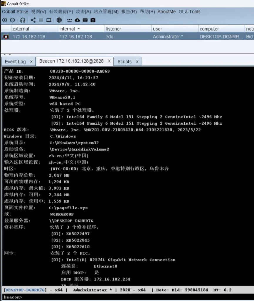 CobaltStrike 使用教程(基础) CobaltStrike 使用教程(基础)